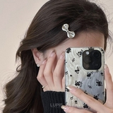 ≪1個入り≫メタルラウンドリボンミニヘアクリップ | LUPIS | 詳細画像3 