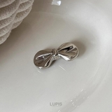 ≪1個入り≫メタルラウンドリボンミニヘアクリップ | LUPIS | 詳細画像4 