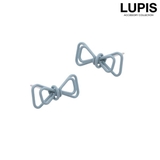 【S925ポスト】ワイヤーリボンピアス | LUPIS | 詳細画像1 