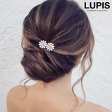 ≪1個入り≫シンプルフラワーコーム | LUPIS | 詳細画像1