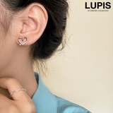 手書きハートイヤリング | LUPIS | 詳細画像1