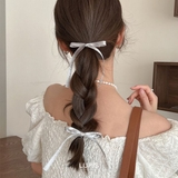 シルバーリボンヘアクリップ | LUPIS | 詳細画像3 