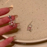 【S925ポスト】ハートプラネットピアス | LUPIS | 詳細画像2 