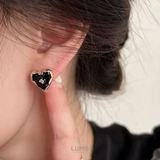 【S925ポスト】エッジラインハートピアス | LUPIS | 詳細画像5 