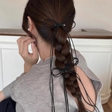 スエードロングリボンヘアクリップ | LUPIS | 詳細画像2 