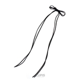 スエードロングリボンヘアクリップ | LUPIS | 詳細画像5 