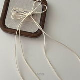 スエードロングリボンヘアクリップ | LUPIS | 詳細画像7 