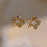 【S925ポスト】リュクスフラワーピアス | LUPIS | 詳細画像2 