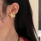 【S925ポスト】リュクスフラワーピアス | LUPIS | 詳細画像3 