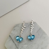 【S925ポスト】ハートビートピアス | LUPIS | 詳細画像2