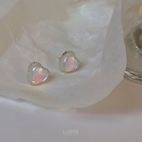 【S925ポスト】オーロラハートピアス | LUPIS | 詳細画像2