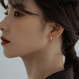 ≪1個入/片耳用≫オープンハートフープピアス | LUPIS | 詳細画像1