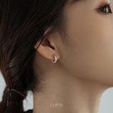 ≪1個入/片耳用≫オープンハートフープピアス | LUPIS | 詳細画像5