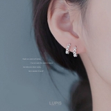 ≪1個入/片耳用≫オープンハートフープピアス | LUPIS | 詳細画像6