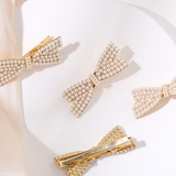 パールパヴェリボンヘアクリップ | LUPIS | 詳細画像5 