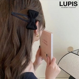 ベロアリボンぱっちんヘアピン | LUPIS | 詳細画像1 