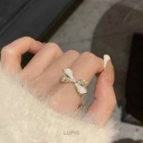 2連×リボンフェミニンリング | LUPIS | 詳細画像3 