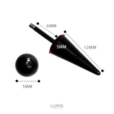 【16G】BIGコーンヘッドストレートバーベルボディピアス | LUPIS | 詳細画像5