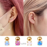 ≪16G≫オーロラカラーストーンストレートバーベルボディピアス | LUPIS | 詳細画像5 