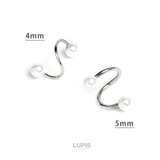 【16G】パールスパイラルバーベルボディピアス | LUPIS | 詳細画像5