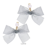 フェミニンリボンパールイヤリング 【アクセサリー アクセ | LUPIS | 詳細画像3 