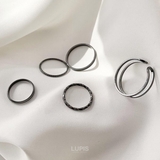 シンプルメタルリングセット【5本セット 指輪】 | LUPIS | 詳細画像7