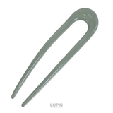 グリーン | アクリルカラーU字コーム【かんざし ヘアアクセサリー】 | LUPIS