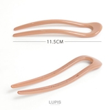 アクリルカラーU字コーム【かんざし ヘアアクセサリー】 | LUPIS | 詳細画像2 