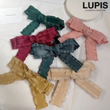 フリルリボンヘアクリップ | LUPIS | 詳細画像1 