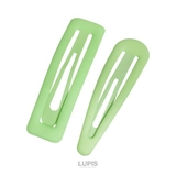 グリーン | パステルマットカラーぱっちんヘアピンセット 【ヘアピン パッチンピン | LUPIS