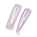 パープル | パステルマットカラーぱっちんヘアピンセット 【ヘアピン パッチンピン | LUPIS