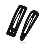 ブラック | パステルマットカラーぱっちんヘアピンセット 【ヘアピン パッチンピン | LUPIS