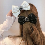 ツイードリボンバレッタ【ヘアアクセサリー バレッタ ツイード | LUPIS | 詳細画像5 