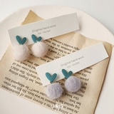 ハート×ファーボールピアス | LUPIS | 詳細画像5 