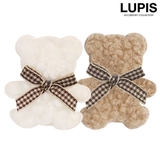 モコモコくまヘアクリップ【ヘアアクセサリー ヘアクリップ くま | LUPIS | 詳細画像1 