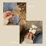 モコモコくまヘアクリップ【ヘアアクセサリー ヘアクリップ くま | LUPIS | 詳細画像5 