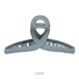 ブルーグレー | ループラインマットカラーバンスクリップ 【プチプラ 大きめ | LUPIS