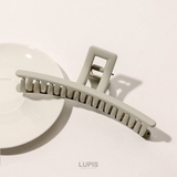 マットカラーシンプルラインバンスクリップ【大きめ ヘアアクセサリー】 | LUPIS | 詳細画像6 