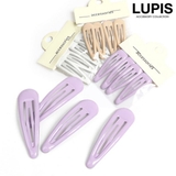 シンプルパッチンヘアピンセット【小さめ 4本セット ヘアアクセサリー】 | LUPIS | 詳細画像1