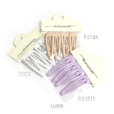 シンプルパッチンヘアピンセット【小さめ 4本セット ヘアアクセサリー】 | LUPIS | 詳細画像2