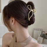 マットカラーリボンバンスクリップ【ヘアアクセサリー】 | LUPIS | 詳細画像7 