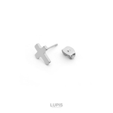 ≪1個入/片耳用≫クロスピアス | LUPIS | 詳細画像4 