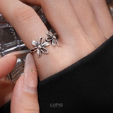 ツインフラワーオープンリング | LUPIS | 詳細画像3 