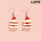 ストロベリーミルフィーユフックピアス | LUPIS | 詳細画像1