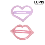 ハート×リップぱっちんヘアピン | LUPIS | 詳細画像1
