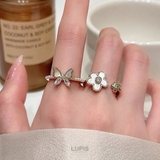 パールラインバタフライリング | LUPIS | 詳細画像2 