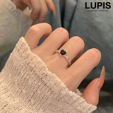 ブラックハートツイストリング | LUPIS | 詳細画像1 