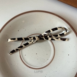 レオパード柄リボンヘアクリップ | LUPIS | 詳細画像2 