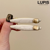 ≪1個入り≫エレガントマーブルヘアクリップ | LUPIS | 詳細画像1