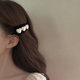 3連ハートベロア調ぱっちんヘアピン | LUPIS | 詳細画像2 